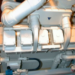 Vickers (Rolls Royce) Ships Generator Set. 1:4 Scale