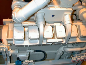 Vickers (Rolls Royce) Ships Generator Set. 1:4 Scale