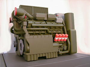 Perkins Engines (Caterpillar) Warrior 2000 Power Plant 1:4 Scale