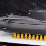 Astute Class SSN Nuclear-powered Fleet Submarine 1:75 Scale