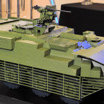 Up-Armoured Stryker AFV with Kongsberg Remote Weapon Station 1:10 Scale